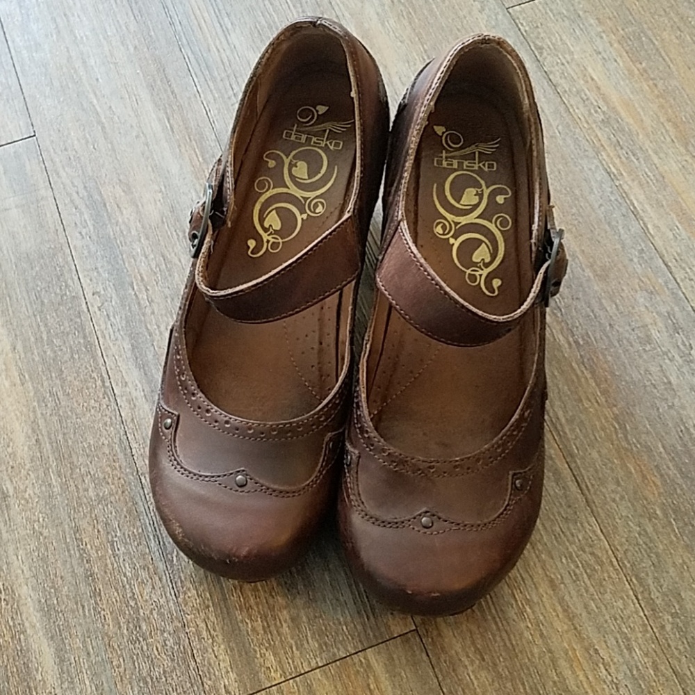 Dansko Chunky 90s Style Mary Jane Clogs